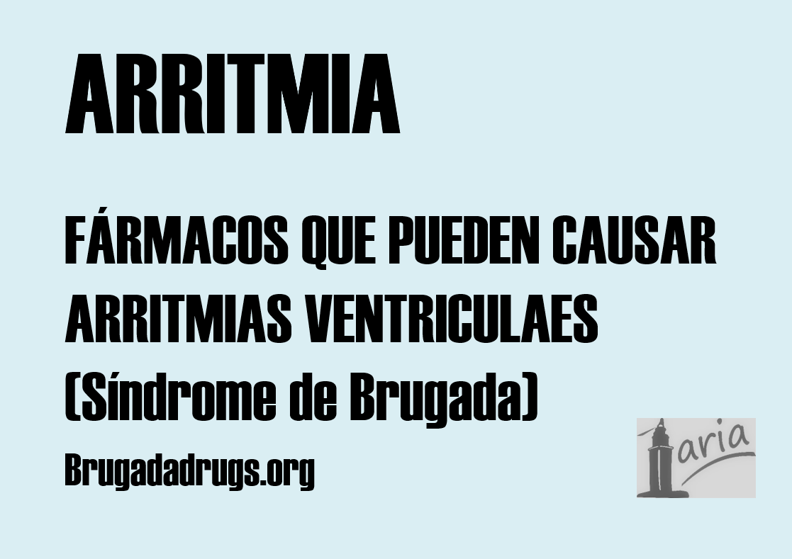 Imagen destacada - FÁRMACOS QUE PUEDEN CAUSAR ARRITMIA VENTRICULAR (SINDROME DE BRUGADA) POR BRUGADADRUGS